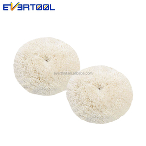 EVERTOOL Customizable 9/10 Inch Double-Sided Wool Pad OEM Supported | Car Body &amp; <strong>Marble</strong> <strong>Polishing</strong>, Buffing Pad - Product Image 2