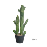 Plante de cactus artificielle en plastique, décoration d'intérieur, cactus pour décoration intérieure et extérieure, ornement de jardin, plantes artificielles, plantes factices