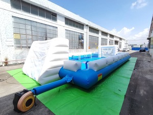 Campo de Fútbol Inflable de Jabón, Arena de Fútbol Inflable, Campo de Fútbol Inflable Resbaladizo para Eventos - Product Image 4