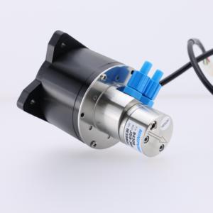 Mini Bomba de Engranajes sin Aceite 24V 12bar con Cabezal de Acero Inoxidable, Bomba de Engranajes de Accionamiento Magnético China GQA032ESHB01 - Product Image 2