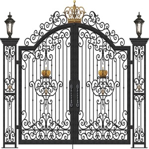 Tặng $500 phiếu giảm giá tiền mặt cổng đường lái xe cổng sắt rèn - Product Image 3