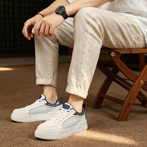 Zapatillas de Skateboarding Casuales para Hombre con Logotipo Personalizable, Transpirables, con Suela Gruesa, Estilo Chunky, Modernas, para Uso Diario en Verano - Product Image 1