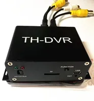 TH-DVR AHD TVI CVI 1080P/720P 128 Go Grande capacité de stockage Carte TF/SD Mini DVR H.265 pour caméra CCTV USB Enregistreur vidéo Télécommande