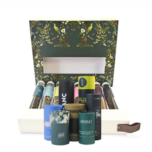 Biểu tượng tùy chỉnh các tông quà tặng ống giấy kinh doanh nhỏ carton tùy chỉnh các tông hộp quà tặng bao bì cho trà cà phê thực phẩm mù hộp - Product Image 6