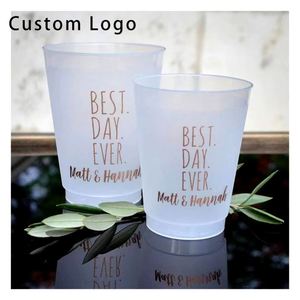 Vasos de Estadio Resistentes a los Golpes de 16 oz al por Mayor para Eventos de Carreras, Regalos de Boda Personalizados - Product Image 1
