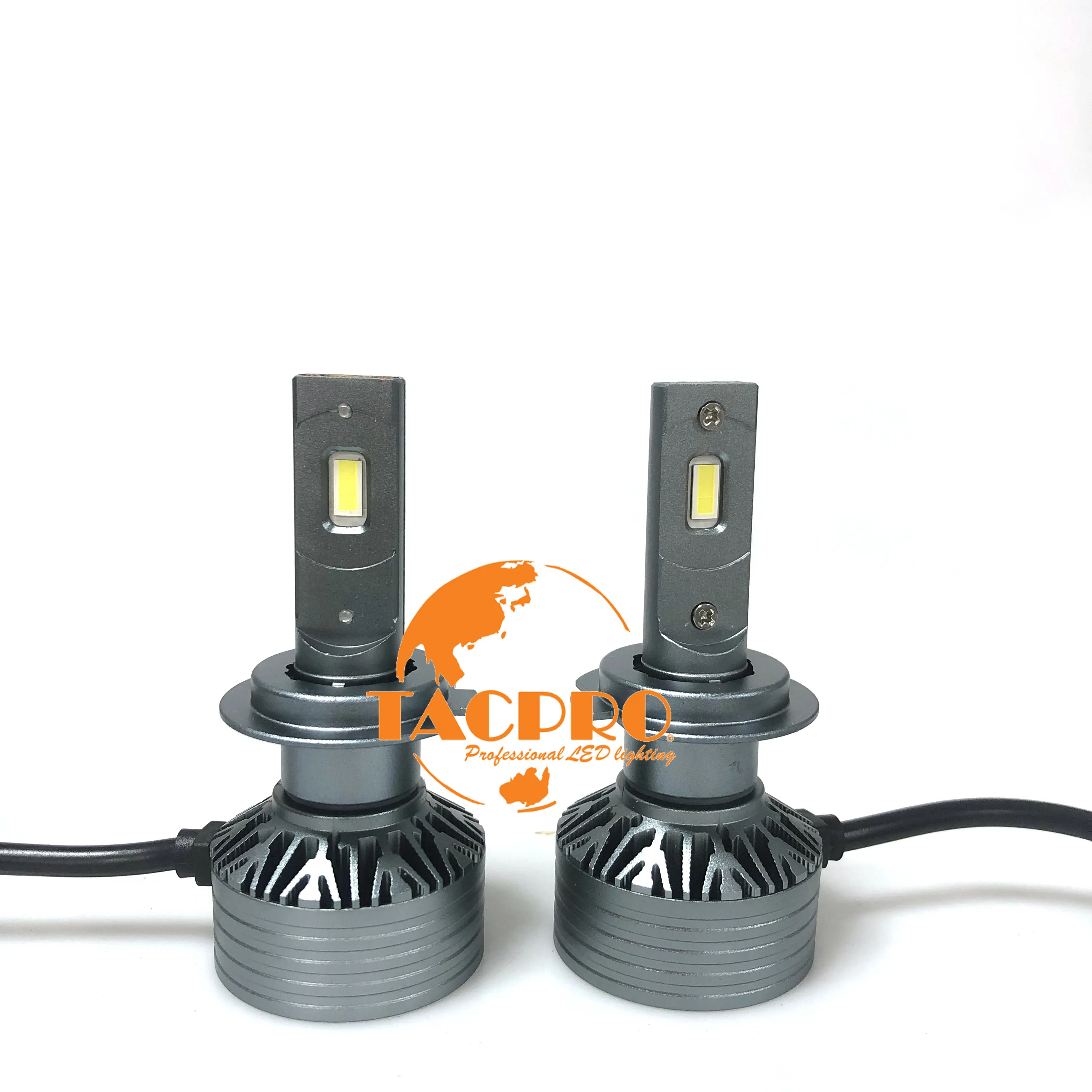 TACPRO-faros LED Oem para coche, impermeables, Plug And Play, tamaño pequeño, 12v, alta potencia, 45W, Chip T2 Csp, con decodificador