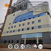 Atelier en structure d'acier préfabriquée sur mesure, robuste, résistant aux séismes, anticorrosion, haute résistance, durable, ODM