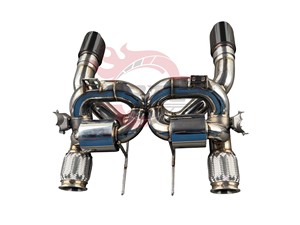 Vortex High Performance Stainless Exhaust for McLaren 720S Twin Turbo V8 Valve Controlled Piping <b>Kit</b> - Product Image 1