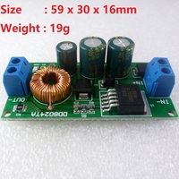 DD8024TA convertisseur de DC-DC EBike haute tension Module de régulateur abaisseur Buck 80V 72V 64V 60V 48V 36V 24V à 15V 12V 9V 6V 5V 3.3V