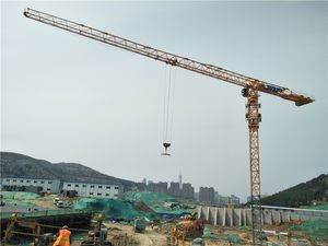 Grúa Torre PT7032 Nueva de 16 Toneladas de Capacidad para la Industria de la Construcción con Componentes Principales: Motor, Engranaje y Rodamiento - Product Image 2