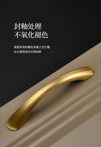 Elegant Gold-Black Door Handles for Single-Hole Installation Modern Cabinets Drawers Wardrobes Kitchen Dresser Bedroom Easy - Product Image 4