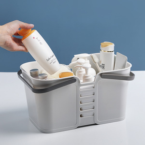 Simple Style Handheld <b>Storage</b> Basket for Student Dormitory <b>Bathing</b> Supplies Bathroom Toiletries Organization - Product Image 3