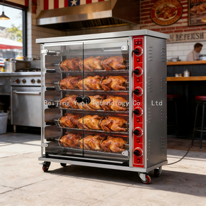 Commercial 380V 6 Shelf <strong>Electric</strong> Rotisserie <strong>Oven</strong> for Restaurant Supermarket High Capacity Business Restaurant Kitchen Equipment - Product Image 2