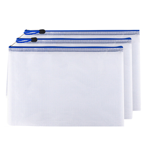 Custom Logo B4 A4 B5 A5 Oxford Hanging Zipper Document Bag Presentation Office Presentation Office Filing File+folder