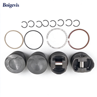 Original Quality Auto Parts Car Engine System Piston Assembly Black 23+0.5 Forged 06L107065BR. for EA888 2.0T