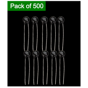 Capteur de chaleur, résistance thermistor NTC 10K Ohm pour l'électronique DIY, modules de surveillance de la température Arduino Raspberry Pi - Product Image 3