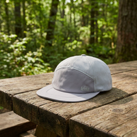 Gorra Deportiva Personalizada OEM con Logotipo Reflectante en EVA, Malla Transpirable, Ligera, de Poliéster y Lona, para Viajes, Senderismo y Deportes al Aire Libre