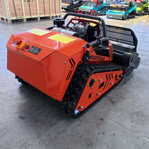 Fast Shipping CE EPA All Terrain Grass Cutting Machine Rubber Remote Control Robot Flail Lawn <b>Mower</b> YK-800ST High Torque Engine - Product Image 3