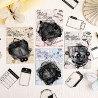 20 Adesivi per Confezione Serie Citazioni Cornice Archivio Adesivi per Journaling Impermeabili Forniture per Journaling