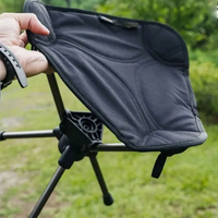 Tabouret pliant ultra-léger et portable, chaise de camping triangulaire rotative pour la pêche et les pique-niques en plein air