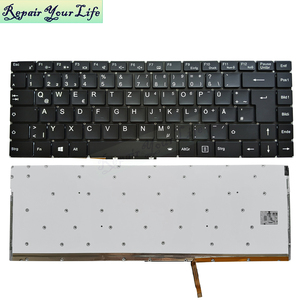 Teclado Alemán Retroiluminado GR para Portátil MEDION AKOYA MB3151033 XK-HS275, Nuevo, Negro, Control de Silencio F4, Distribución <span class=keywords><strong>QWERTZ</strong></span> - Product Image 2