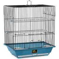Cage à oiseaux Prevue Pet pour petits oiseaux, pinsons, canaris, oiseaux chanteurs - Cage légère en métal pour intérieur/voyage, montage facile, plateau amovible