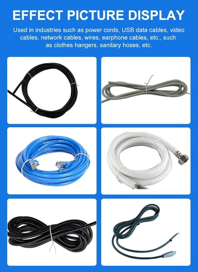 HH-30 Electrical Submersible Winding Wire Machine For Power / USB / Lan Cable