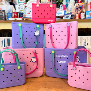Bolsa de Playa de Goma Personalizada, Impermeable, Gran Capacidad, 1150g, Bolsa de Playa de Silicona para Vacaciones, Compras, Piscina y Uso en la Playa de Verano - Product Image 2