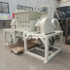 China Plastic Messen Crusher Apparatuur Kruimel Rubber Slijpen Band Shredder Afval Band Recycling Machine Prijzen