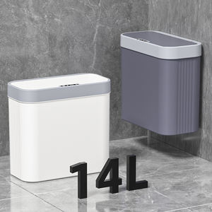 Cubo <span class=keywords><strong>de</strong></span> <span class=keywords><strong>Basura</strong></span> Inteligente para Baño <span class=keywords><strong>de</strong></span> Alta Calidad <span class=keywords><strong>de</strong></span> 14L, Cubo <span class=keywords><strong>de</strong></span> <span class=keywords><strong>Basura</strong></span> Automático con Sensor Inteligente <span class=keywords><strong>de</strong></span> Movimiento, Funciona con Pilas AA - Product Image 1