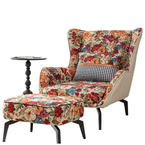 <span class=keywords><strong>Fauteuil</strong></span> d'Appoint Moderne pour Salon Ensemble de Petites Chaises de Canapé pour Chambre Appartement Salle à Manger - Promotion - Product Image 1