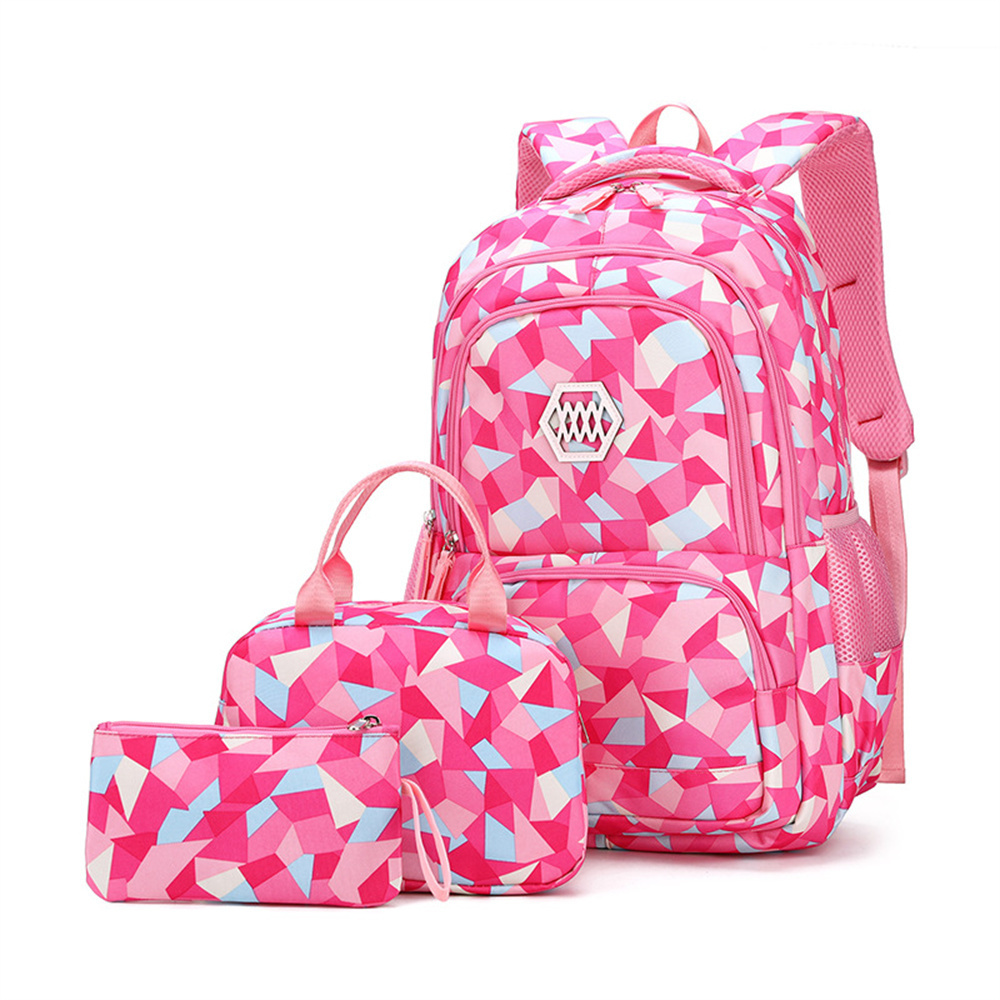 Amiqi 0785 Children's Backpack Stationery Cartoon Girl Children's satchel School boy satchel set can be customizedPopular