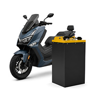 Paket Baterai LiFePO4 72V 40Ah untuk Sepeda Motor Listrik, Kendaraan Listrik 2 Roda, Baterai Lithium dengan BMS Pintar, Grosir Pabrik