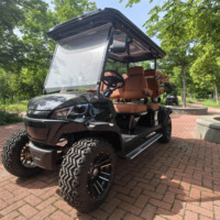 Prix Printemps Abordable : Voiturette de Golf Électrique 4 Places, Moteur AC 5KW, 72V, Aluminium, Couleur Personnalisée, Certifiée DOT, 50-70Km/h, Autonomie 90km, 3-4 Personnes