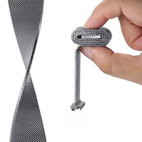 Bracelets de montre en maille milanaise pour Samsung Galaxy Watch 3 4 5, bande de 20 mm 22 mm pour Garmin, bracelet à fermeture magnétique