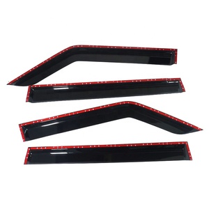 Protège-pluie pour BYD Shark 6 2024 2025 <span class=keywords><strong>Auto</strong></span> Accessoires Extérieurs 4pcs Fenêtre Porte Visière Déflecteur - Product Image 6