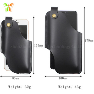 YY RTS da điện thoại bao da, vành đai vòng giữ điện thoại, nâu, phù hợp cho điện thoại di động 13/14 Series & Samsung S22, pre-hình thiết kế - Product Image 5