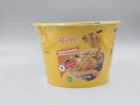 Minoodles OEM Private Label 94g Bowl Instant Noodles Halal Chicken Beef Spicy Flavors Manufacturer