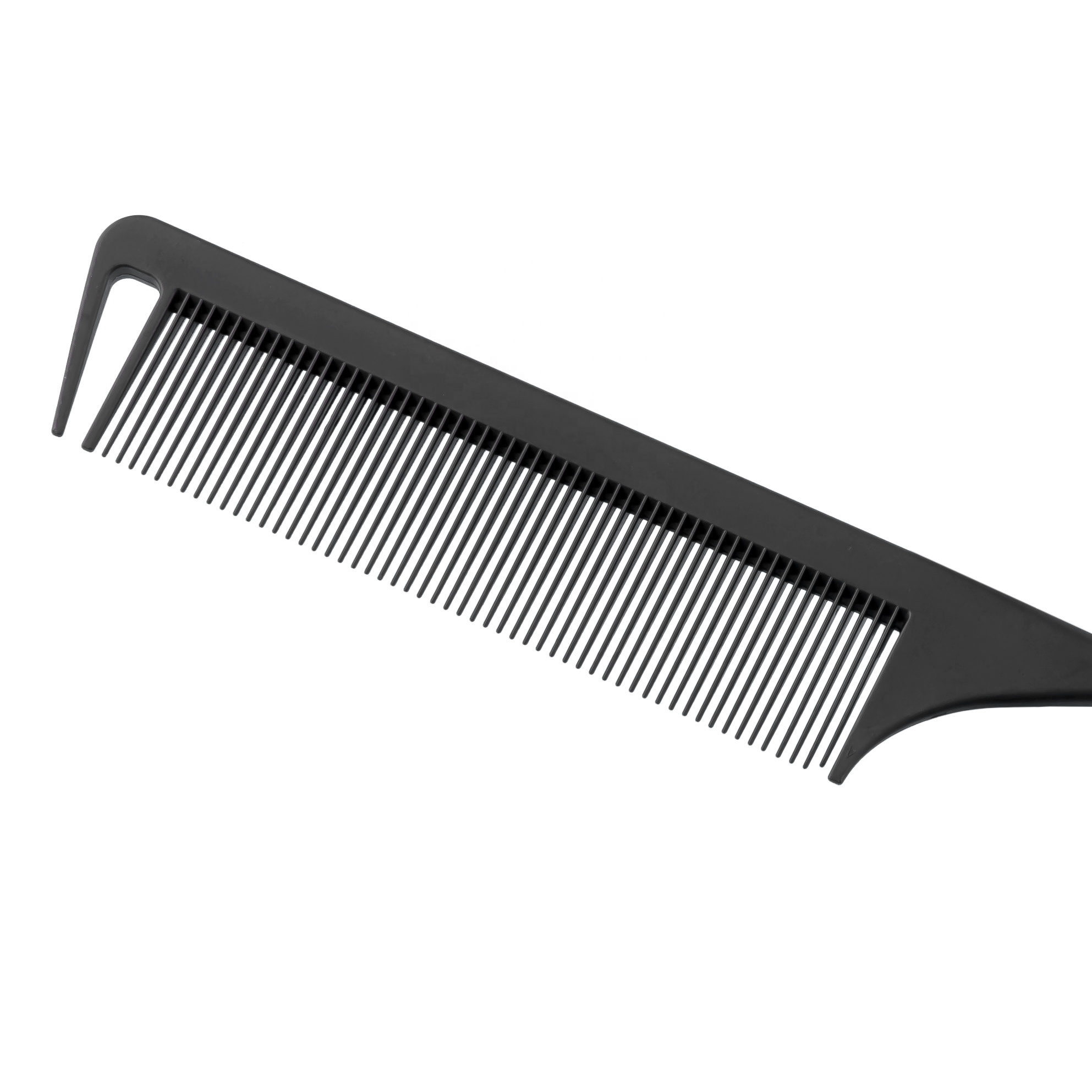 Лидер продаж на Amazon, салонные индивидуальные гребни для разделения хвоста с логотипом