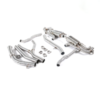 Échappement Catback en Acier Inoxydable 304 pour Mercedes-AMG GLE53 W167 3.0T 2020-2026, Système de Silencieux à Commande de Soupape OEM Original