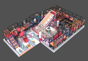 Nuevo diseño personalizado comercial niños diversión jugar tierra Fiesta infantil juego suave equipo interior patio de recreo - Product Image 5
