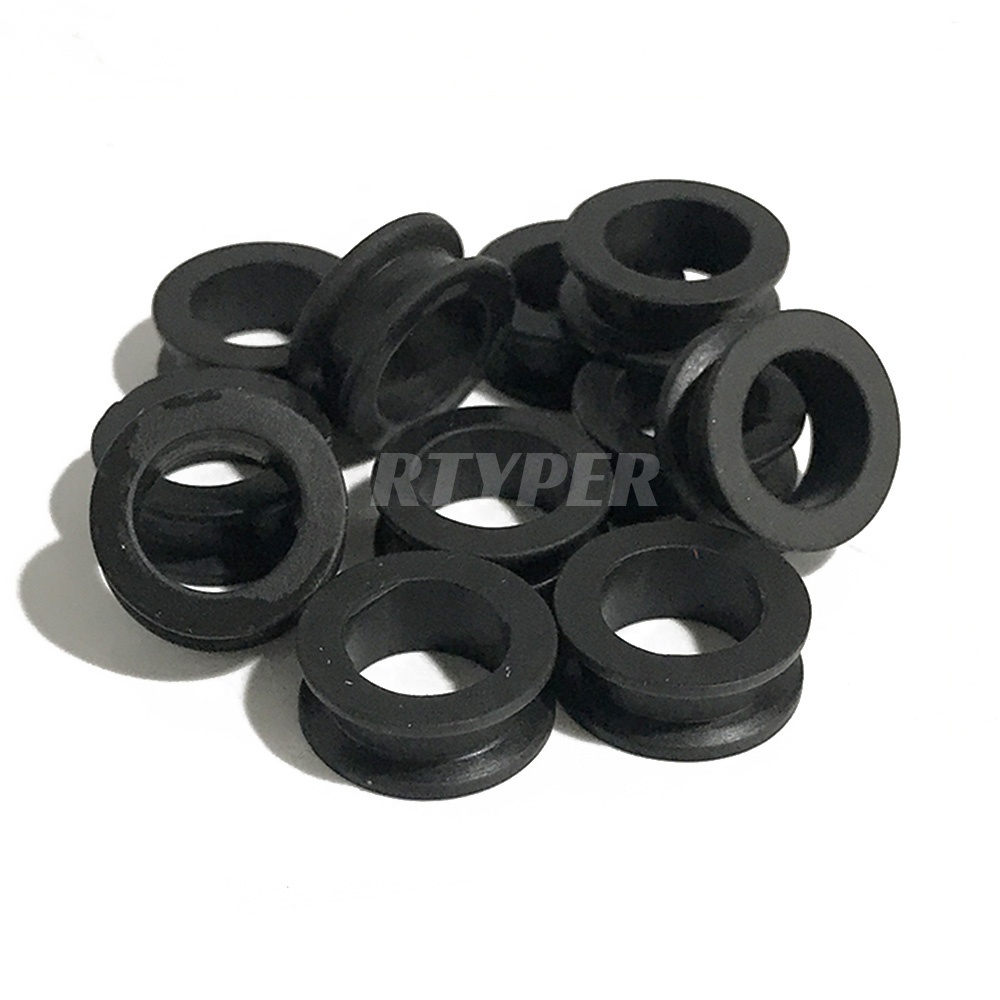 New 23250-74140 Fuel Injector Rubber Seal for Toyota for Camry Celica for RAV4 2.0L L4 & for Lexus GS300 14*5.6*9.2mm