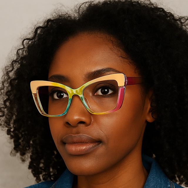 2026 Factory Wholesale Acetate Designer Classic Eyeglasses Best Quality Fashion Women Acetate Frame