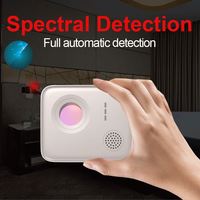 Detector de bug câmera escondida inteligente, multifuncional com alarme de vibração