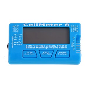 Cellmeter8 8S pin kỹ thuật số điện áp hiển thị với servo <span class=keywords><strong>Tester</strong></span> và động cơ không chổi than Analyzer Drone phụ kiện - Product Image 2