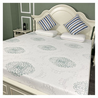 Tissu de matelas Jacquard tricoté directement à l'usine avec fibre de viscose, vente chaude 2022