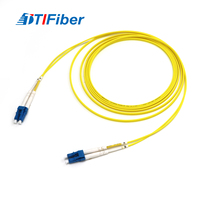 Cable de Fibra Óptica 3M 5M LC UPC Dúplex Simplex OS2 Monomodo G652 G657, 2 Hilos 9/125μm, para Uso FTTH FTTR