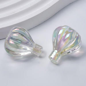 Nouveauté haute couleur translucide électrolytique bricolage ballon à Air chaud perles acryliques pour la fabrication de bijoux Bracelet coque de téléphone chaînes - Product Image 2