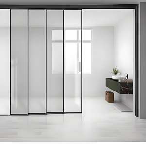 <span class=keywords><strong>Rail</strong></span> de sol de cuisine extrêmement étroit <span class=keywords><strong>Rail</strong></span> <span class=keywords><strong>suspendu</strong></span> Triple Action <span class=keywords><strong>porte</strong></span> balcon <span class=keywords><strong>porte</strong></span> coulissante cadre usine - Product Image 2