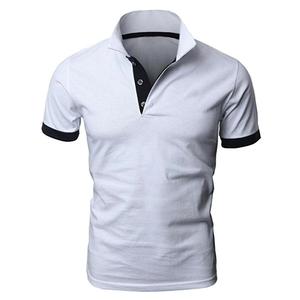 Alta calidad transpirable personalizado 100% algodón deportes hombres Polo camisetas negocios manga corta POLO manga corta Hombre Camiseta polo - Product Image 2